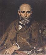 Sir William Orpen Michael Davitt MP oil painting artist
